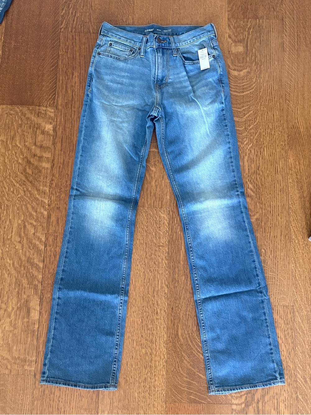 Old Navy Men's Light Blue Bootcut Jeans - Classic Denim